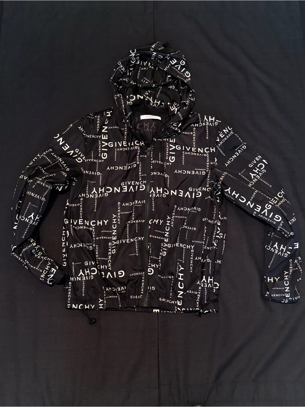 Givench Crossword Logo Jacket